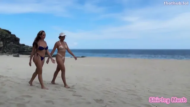 Shirley musk fucks on the beach