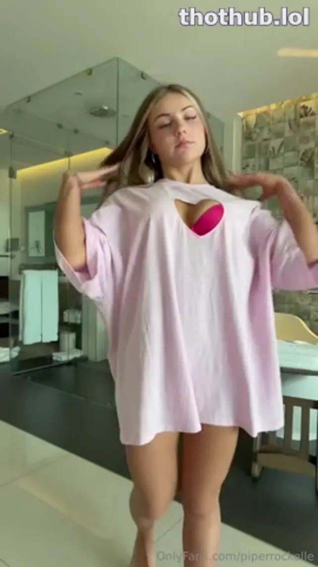 Piper Rockelle Pink Lingerie Slip