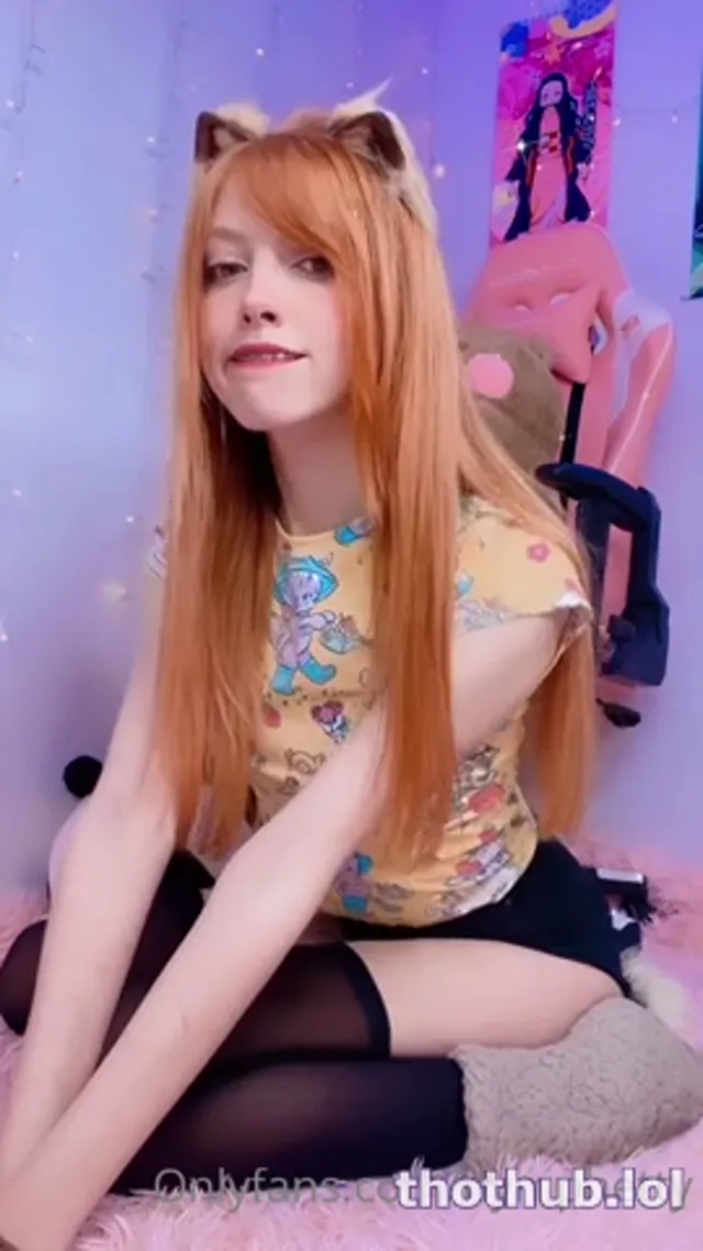 Nymphetty shows off her charms