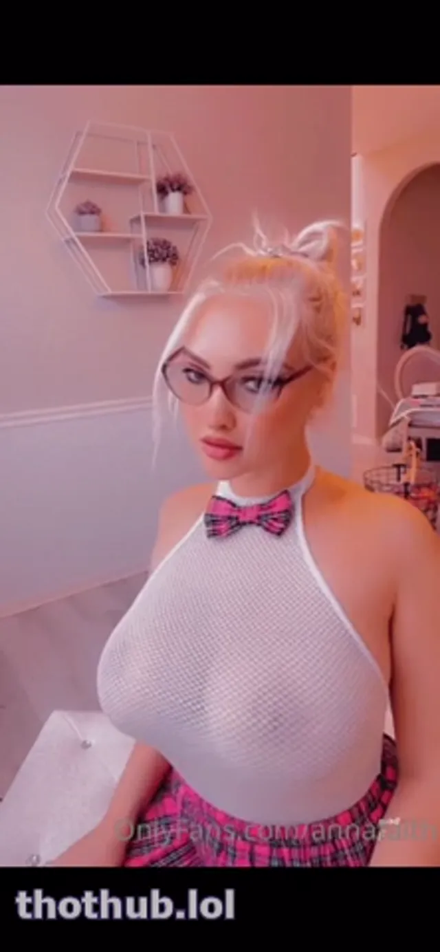 Anna Faith White See Through Boobs