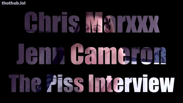 Jenn Cameron: Piss Interview
