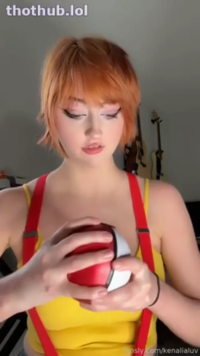 Kenalialuv   Misty’s 18! And Her Gift Is A Toy So She Fucks Herself In Both Holes