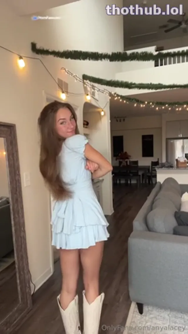 Anya Lacey – Blue dress