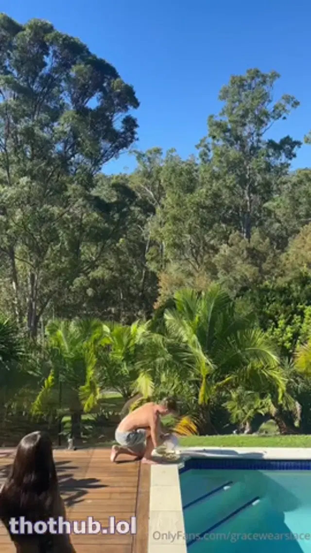 Gracewearslace Outside Fuck