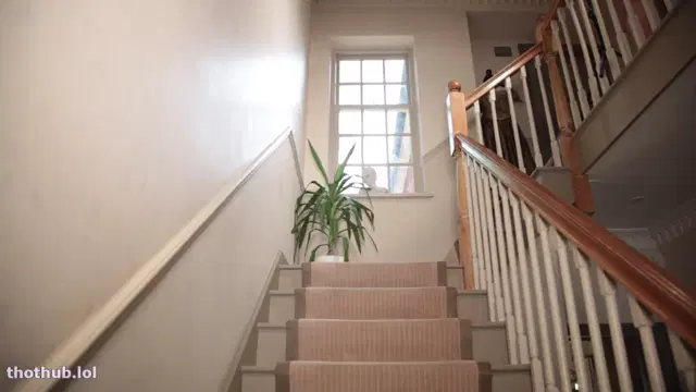 Pregnant Wife And Passionately On The Stairs