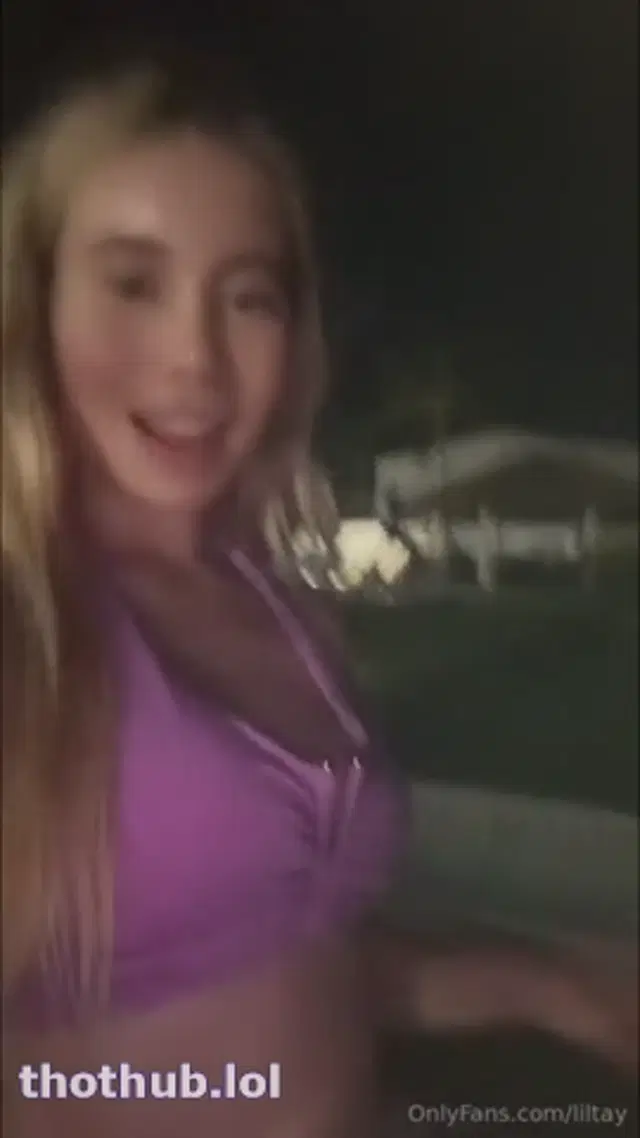 Lil Tay Teasing In The Pool Video Leaked