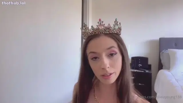 Olivia young princess lingerie joi
