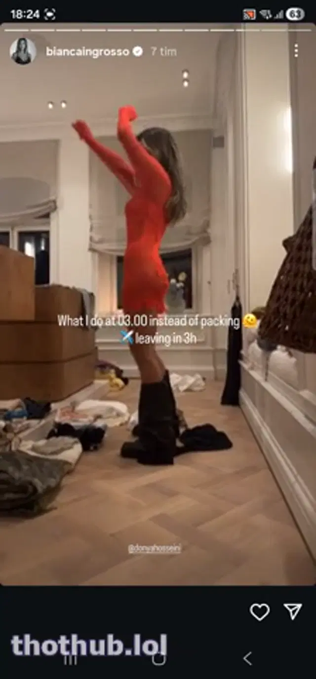 BIANCA INGROSSO – TRANSPARENT DRESS. NO PANTIES. NO BRA.