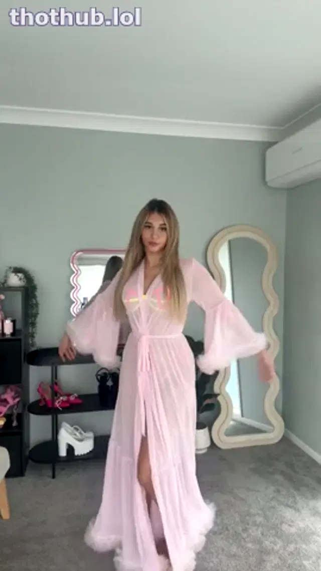 Emalie das strip lingerie dildo fuck