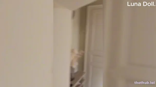 Luna Doll Gets Hard Fuck in Harness