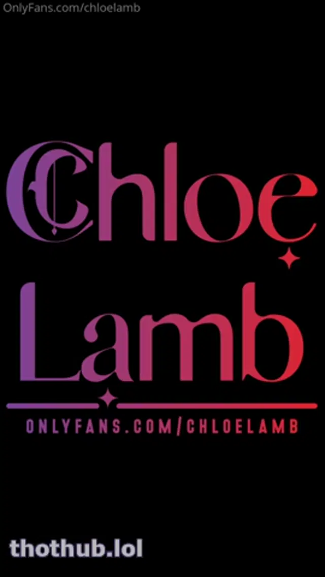 Chloe lamb Titjob onlyfans
