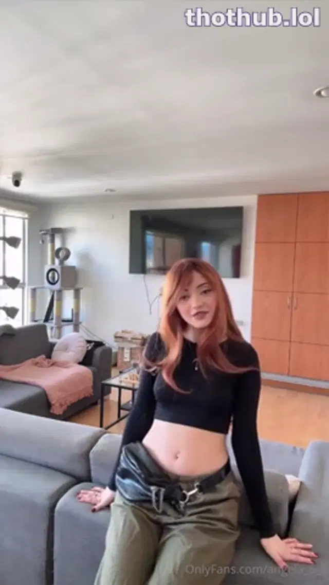 Angela 5 rides a dildo