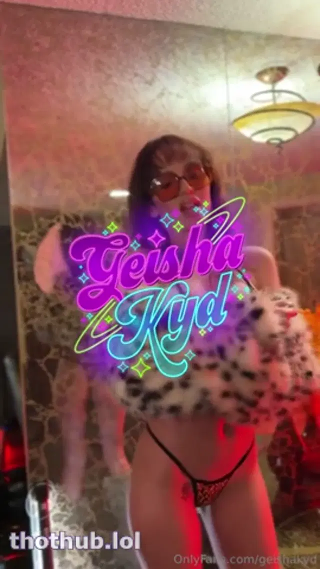 Geisha fuck machine squirt