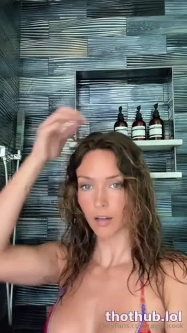 Rachel Cook soapy shower