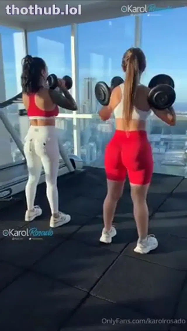Karol rosado gym bgg threesome