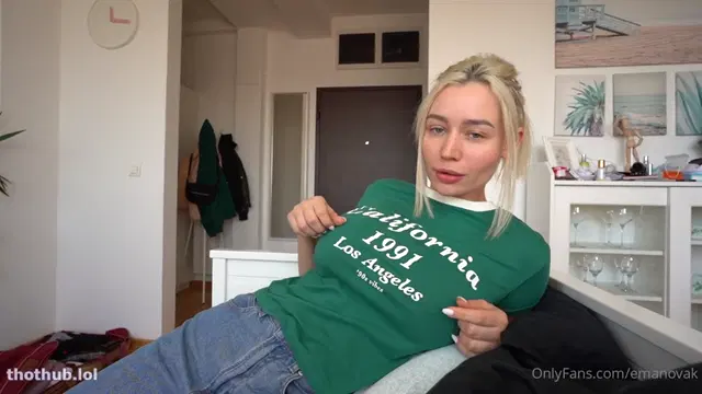 Ema Novak Blows A Cock And Take CIM