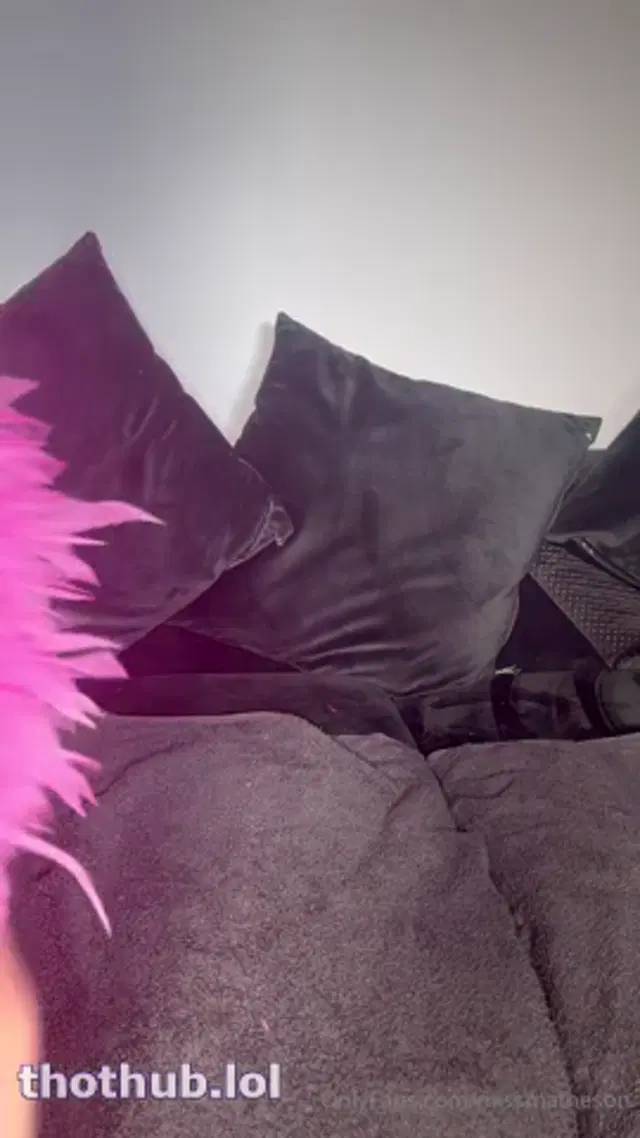 Donna matheson solo dildo play