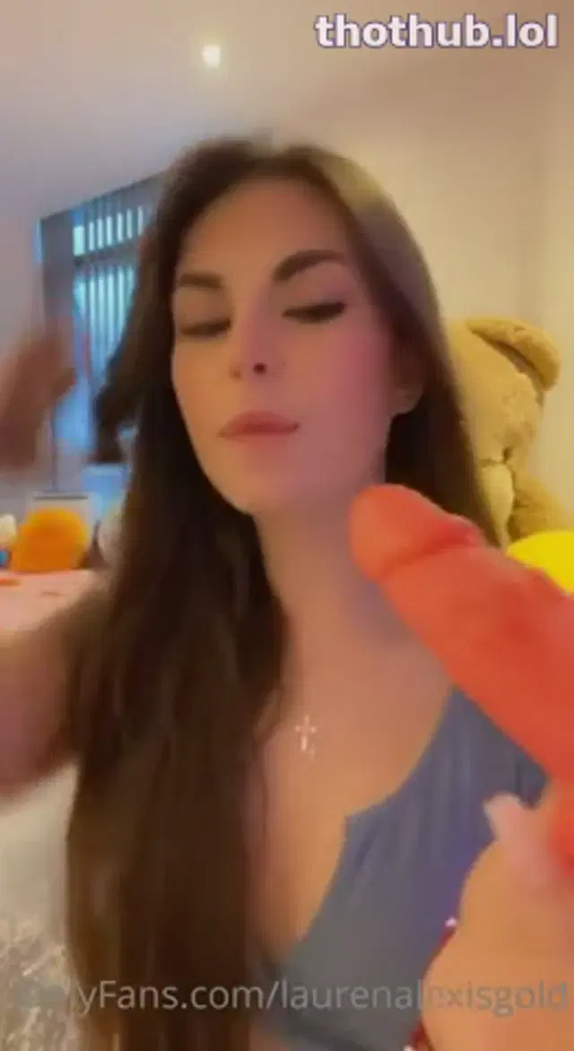 Lauren alexis dildo sucking