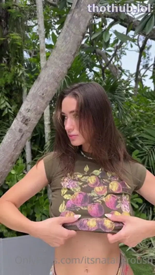 Natalie Roush poolside ppv