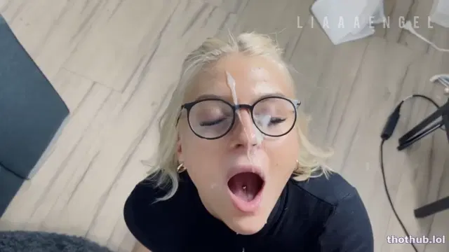 Lia Engel Cumshot Facial Compilation