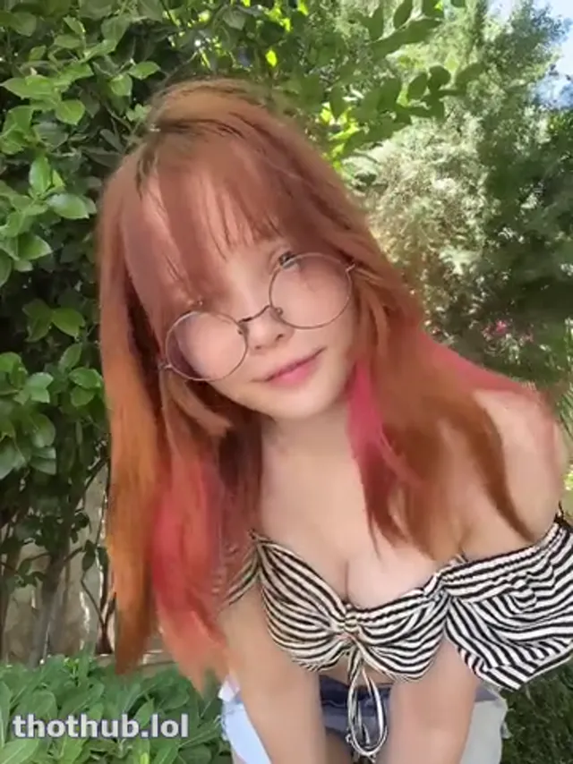 Alisa pika pika teasing her breasts