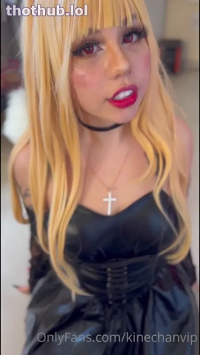 Kinechan misa cosplay blowjob