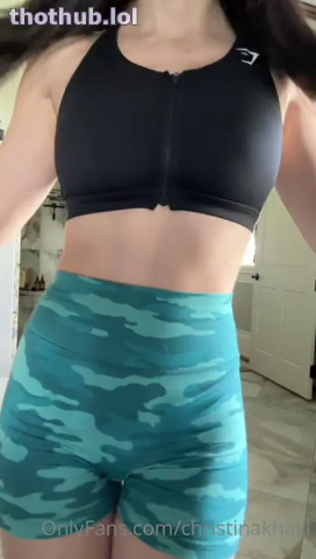 Christina khalil – take a shower with me