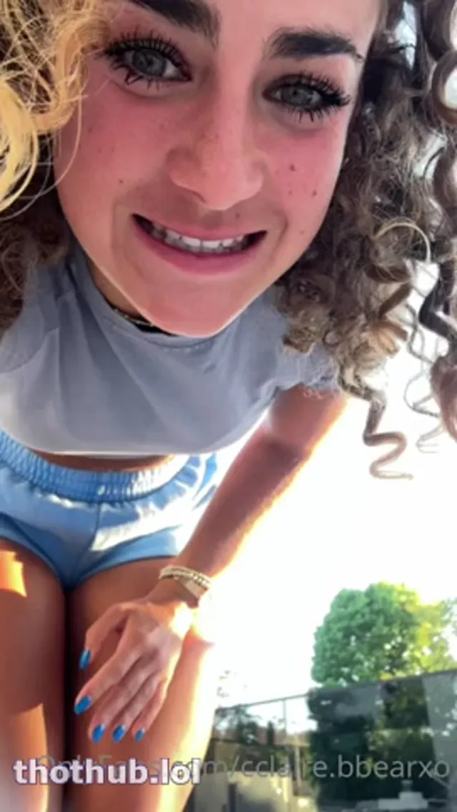 Claire Stone Ass Tease