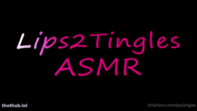 Lips2tingles asmr ear lick