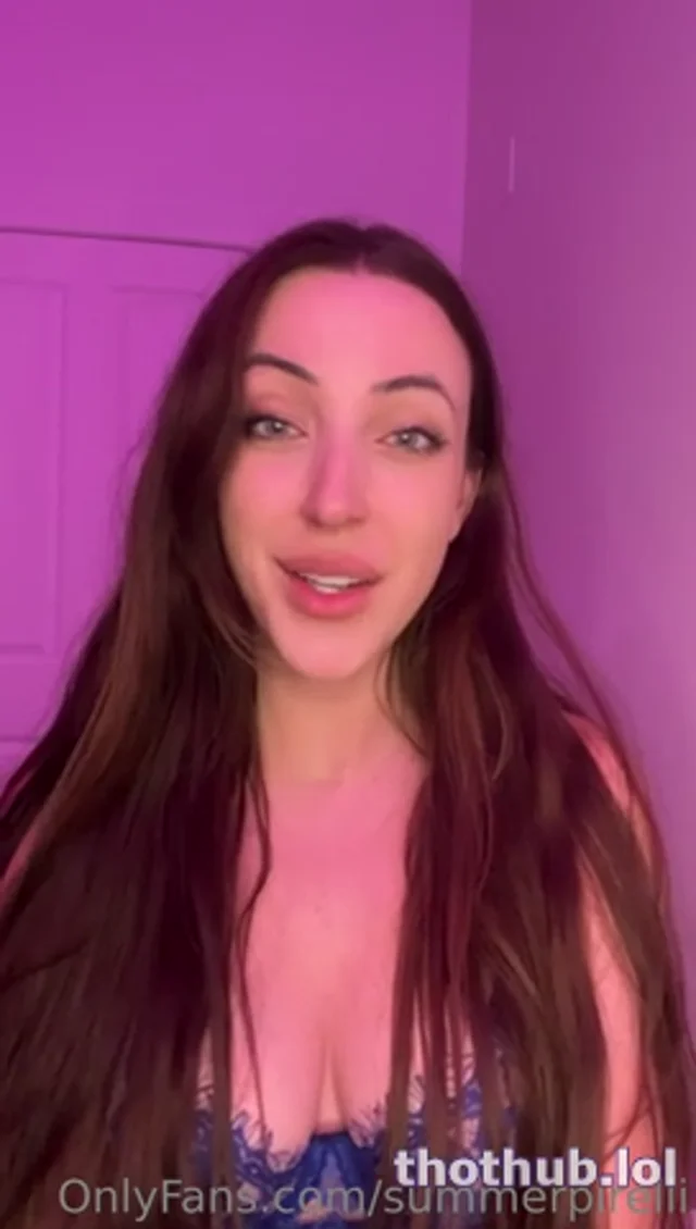 Summer Pirelli OnlyFans JOI