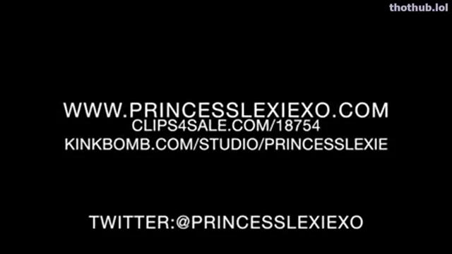 Princess Lexie Buttplug punishment