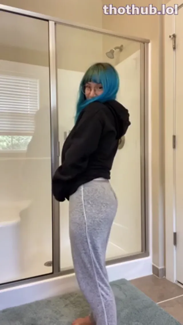 Bigtittygothegg shower and dildo