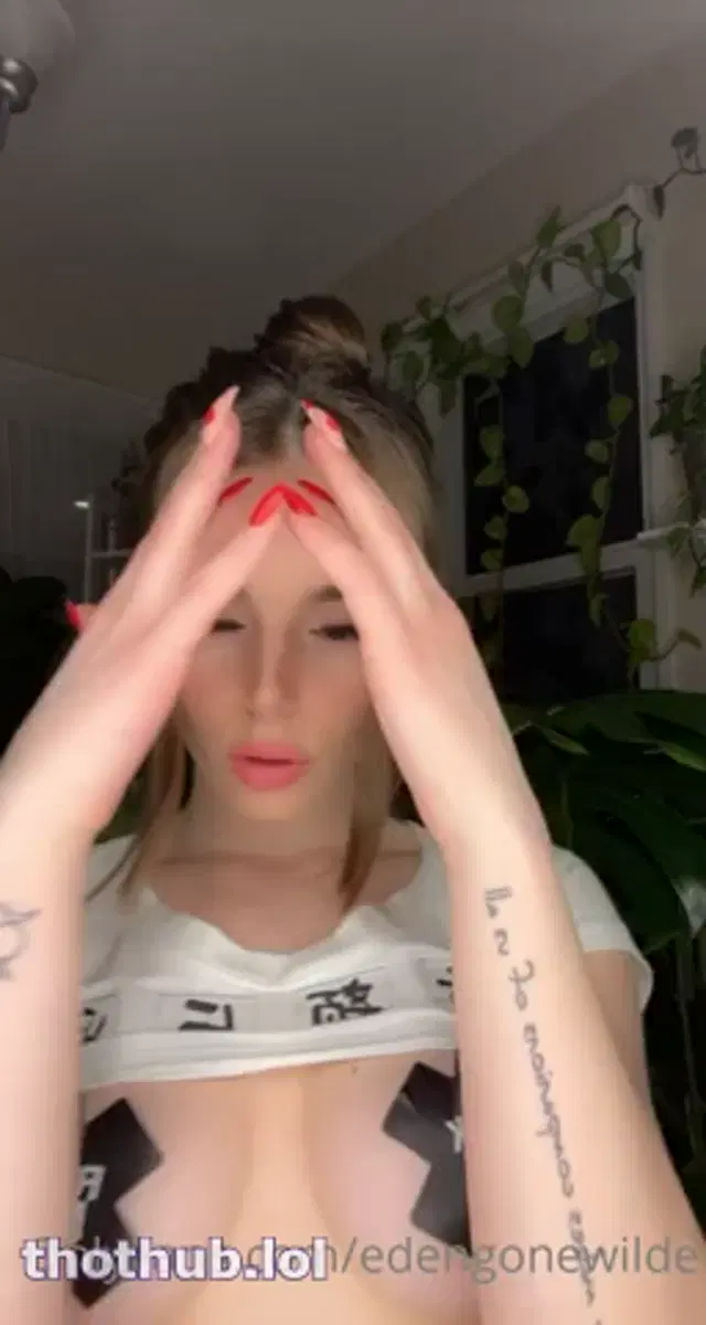 Edengonewilde Enjoying Dildo herself