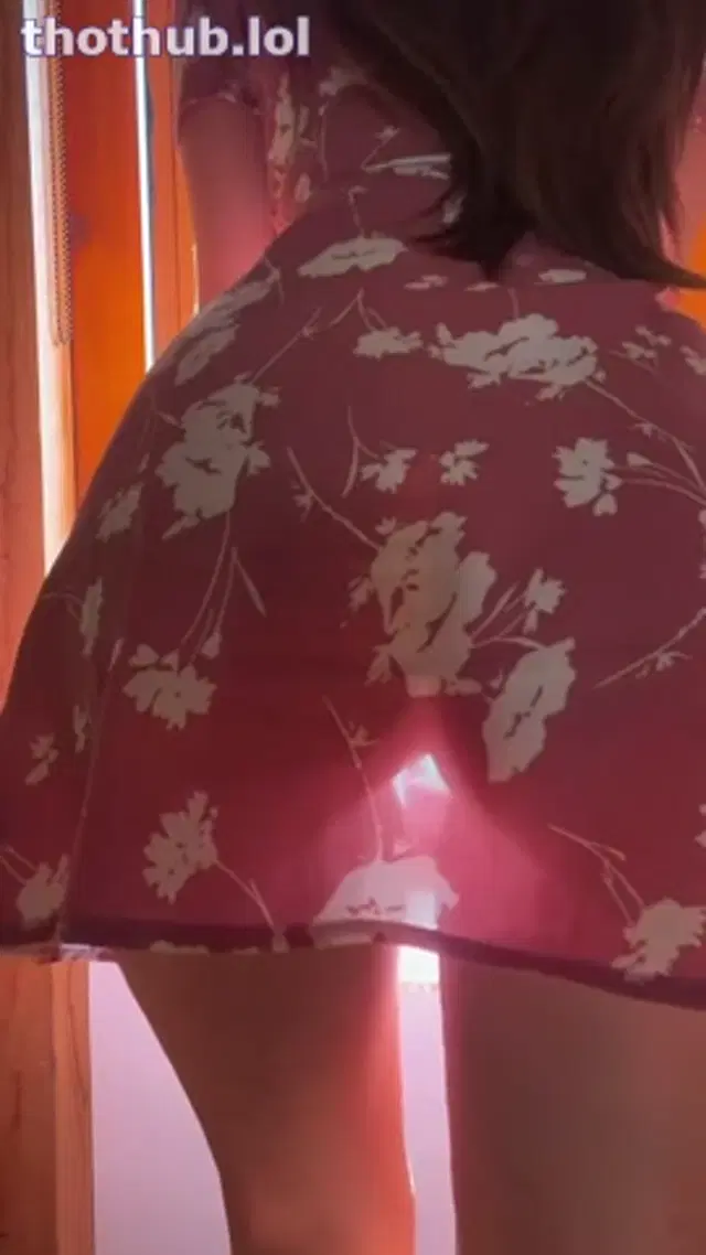 Rose harrt Sundress no panties