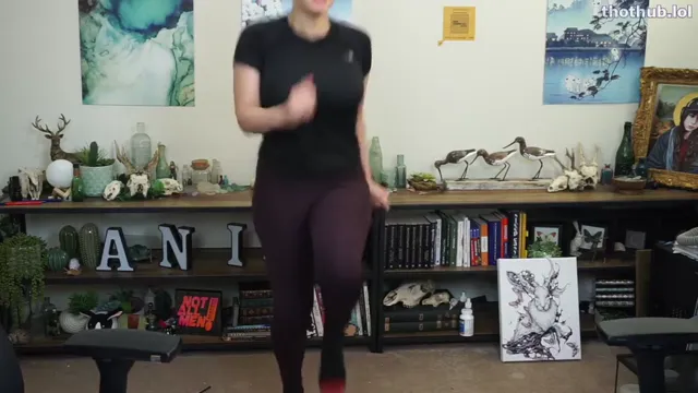 Sweet Anita Big Tits Bouncing Workout Twitch Clip
