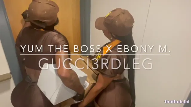 Yumtheboss ups delivery he cums 2X