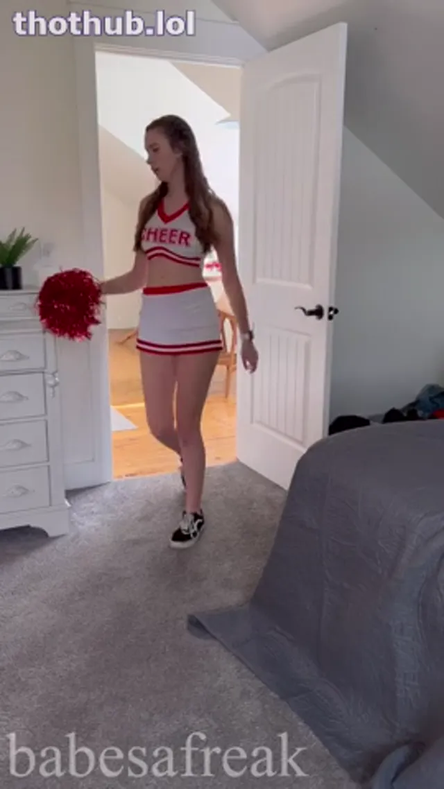 Babesfreak cheerleader custom