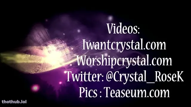 Crystal Knight Beautiful Big Boobs Worship FemDom Body Worship Tit Worship