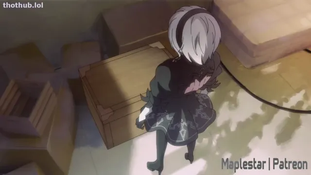 2B gets fucked by 9S