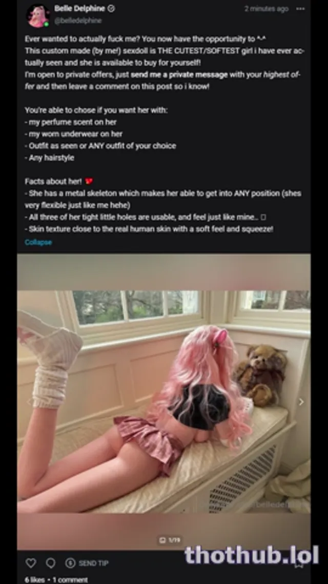 Belle Delphine_Belle Dollphine-You ever wanted to fuck me