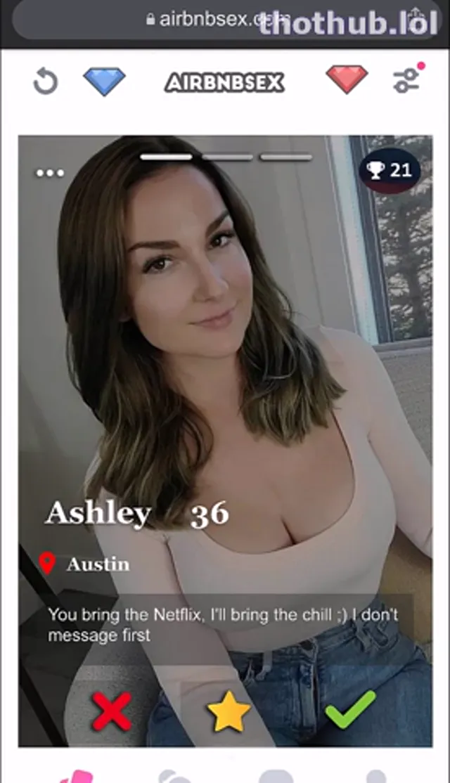 Ashley – Busty Brunette Riding for Creampie