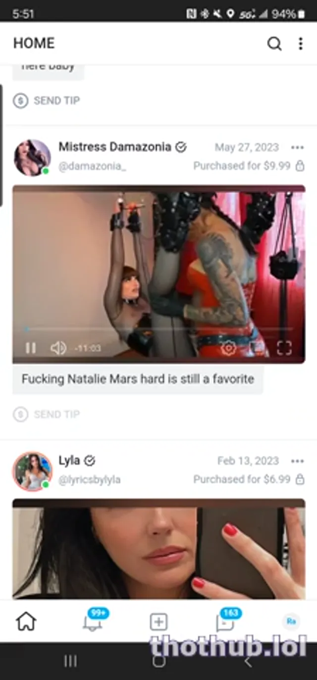 Mistress Damazonia fucking Natalie Mars
