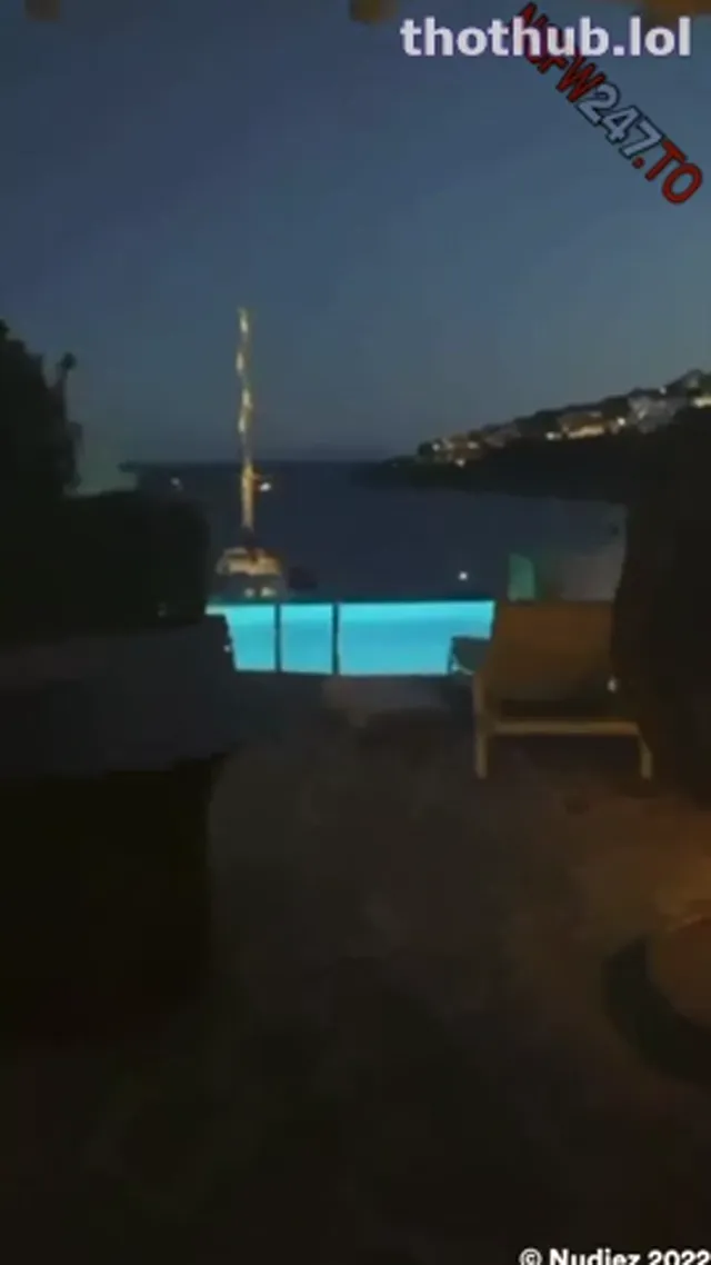Maddison Morgan Playing on the beach in Greece with Luna