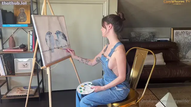 Dainty Wilder-artist dildo