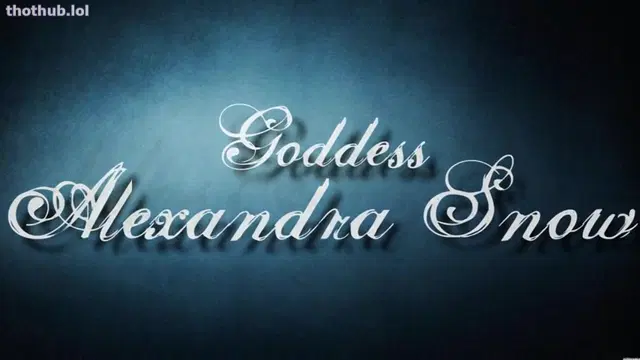 Alexandra Snow Trance Trained
