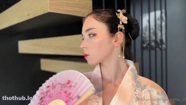 Sweetie fox Fucked Blue-eyed Geisha in All Poses & Cum in her Mouth
