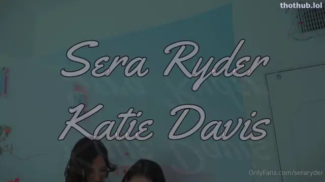 Sera Ryder And Katie Davis Lesbian Strap On Fucking