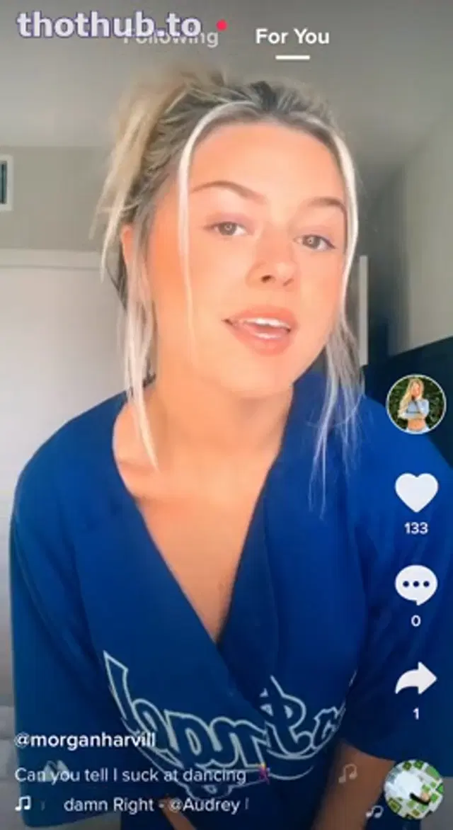 Morgan Harvill nip slip