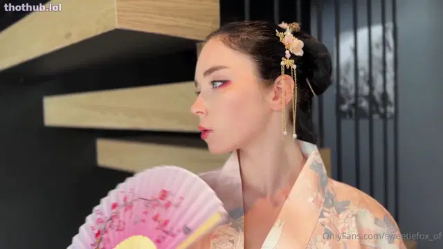 Sweetie Fox Roleplay Geisha Hot Fuck With Sensei