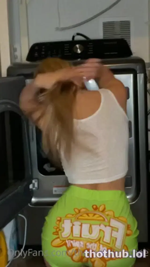 Stepsis Olivia Mae Is Stuck In The Washing Machine
